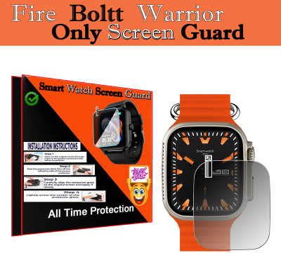 daffin Impossible Screen Guard for Fire-Boltt Warrior(Pack of 1)