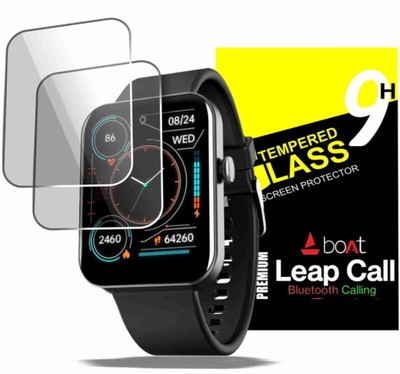 DOWRVIN Impossible Screen Guard for Boat Wave Leep Call SMARTWATCH(Pack of 2)