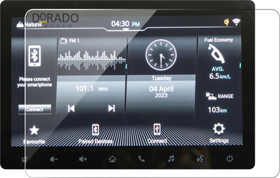 DORADO SHIELD Impossible Screen Guard for Maruti Suzuki Brezza,Baleno,Fronx,Jimny,XL6,Grand Vitara,Ertiga 9 inch screen guard(Pack of 1)