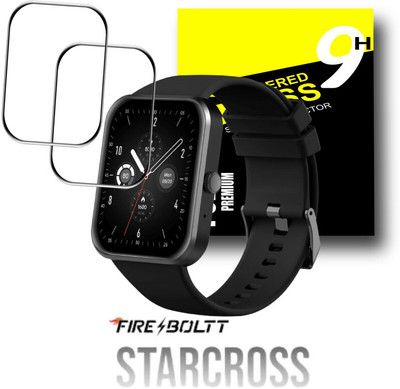 Olonga Impossible Screen Guard for FIRE BOLTT STARCROSS SMART WATCH BLUETOOTH WATCH(Pack of 2)