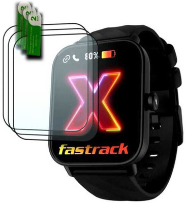 ZIDZEE Impossible Screen Guard for FASTRACK REVOLTT X SMART WATCH SCREEN GUARD (P-3)(Pack of 3)