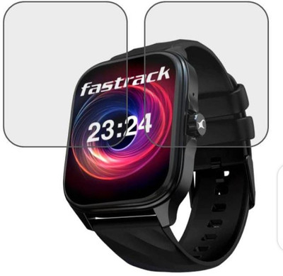 KHWABEEDA Impossible Screen Guard for FASTRACK REVOLTT PRO AMOLED SMART WATCH SCREEN GUARD ( PACK OF 2)(Pack of 2)