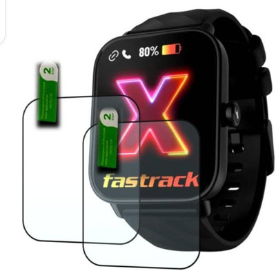 DB Impossible Screen Guard for FASTRACK REVOLTT X SMART WATCH SCREEN GUARD ( PACK OF 2)(Pack of 2)