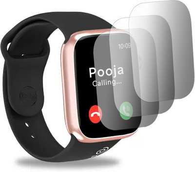 DOUMOF Impossible Screen Guard for pTron Pulsefit P61 SMARTWATCH(Pack of 3)