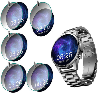 HIDEOUS Impossible Screen Guard for NOISEFIT HALO PLUS(Pack of 5)