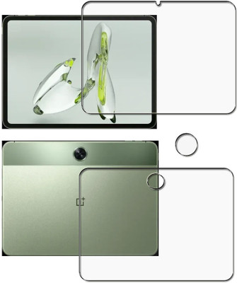 tombik Front and Back Screen Guard for Oneplus Pad Go(Pack of 3)