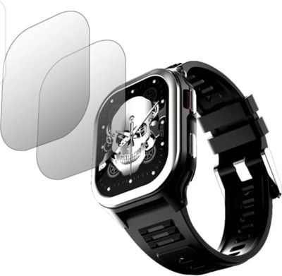 AHWAVEEDA Impossible Screen Guard for FIRE -BOLTT 4G PRO SMART WATCH SCREEN GUARD (PACK OF 2)(Pack of 2)