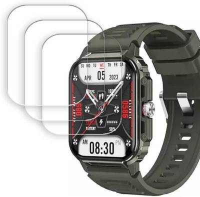 AHWAVEEDA Impossible Screen Guard for TIME UP RIGID 1.85 SMART WATCH SCREEN GUARD ( PACK OF 3)(Pack of 3)