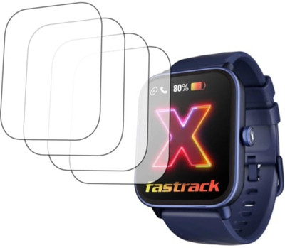 DB Impossible Screen Guard for FASTRACK REVOLTT X SMART WATCH SCREEN GUARD (PACK OF 4)(Pack of 4)