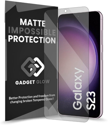 Gadget Glow Impossible Screen Guard for Samsung Galaxy S23 5G, Samsung S22(Pack of 1)