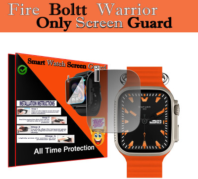 daffin Impossible Screen Guard for Fire-Boltt Warrior(Pack of 1)