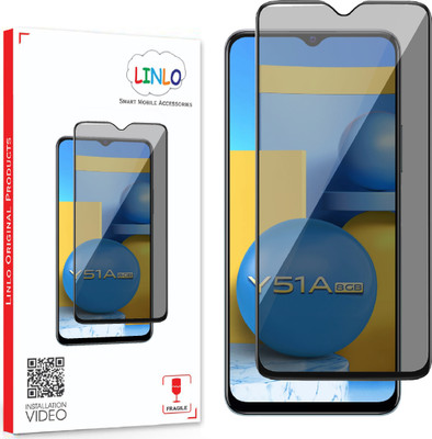 LINLO Impossible Screen Guard for Vivo Y56 5G/Y22/Y35/Y75 5G/Y33T/Y21T(Pack of 1)