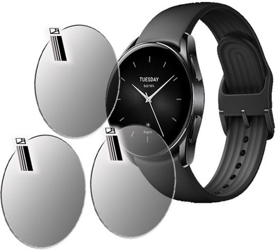 daffin Impossible Screen Guard for Xiaomi Watch S2 Pro(Pack of 3)