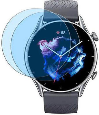 SOMTONE Impossible Screen Guard for Amazfit GTR 3 Smartwatch(Pack of 2)
