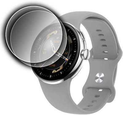 DOUMOF Impossible Screen Guard for Fire Boltt Rock SMARTWATCH(Pack of 2)