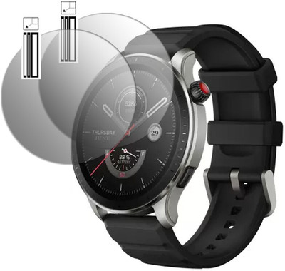 YCHROZE Impossible Screen Guard for AMAZFIT GTR 4(Pack of 2)