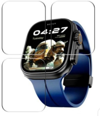 KHWABEEDA Impossible Screen Guard for BOULT CROWN PRO 2.01 SMART WATCH SCREEN GUARD ( PACK OF 3)(Pack of 3)