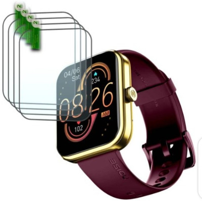 ZIDZEE Impossible Screen Guard for NOISE COLORFIT PULSE 3 SMART WATCH SCREEN GUARD (PACK OF 4)(Pack of 4)