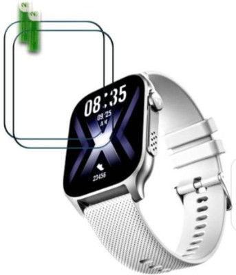 ZIDZEE Impossible Screen Guard for BOAT ULTIMA EMBER 1.96 SMART WATCH SCREEN GUARD( PACK OF 2)(Pack of 2)