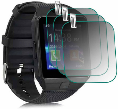 hirdesh Impossible Screen Guard for DZ09 SMARTWATCH(Pack of 3)