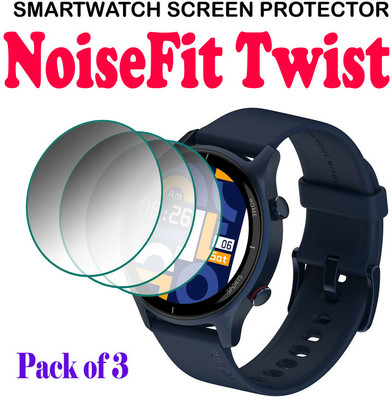 hirdesh Impossible Screen Guard for NoiseFit Twist(Pack of 3)