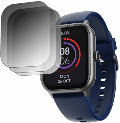 DOUMOF Impossible Screen Guard for boAt Wave Spin Voice SMARTWATCH(Pack of 3)