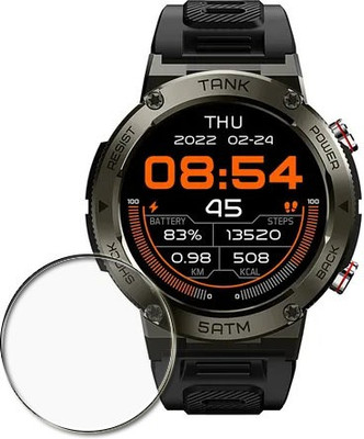 tombik Screen Guard for Y66-Kospet Tank T1 Smartwatch(Pack of 1)