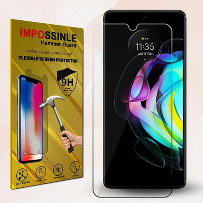 Enlinea Impossible Screen Guard for Moto Edge 20 Glossy Screen Protector, Motorola Moto Edge 20(Pack of 1)