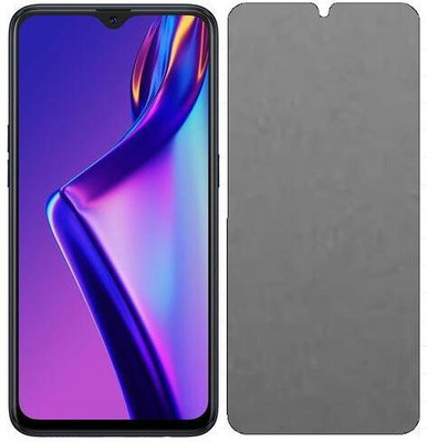 Kiksell Edge To Edge Tempered Glass for KS-Matte-NOV23-Oppo A12(Pack of 1)