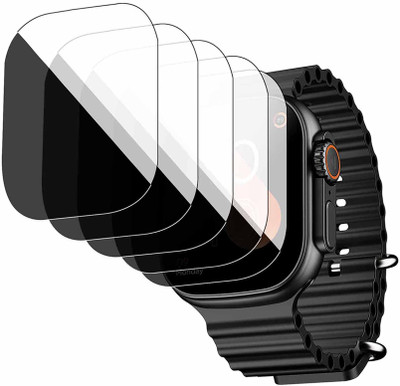 HIDEOUS Impossible Screen Guard for boAt Wave Aura(Pack of 5)