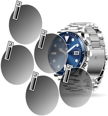 daffin Impossible Screen Guard for Pebble Chrome(Pack of 5)