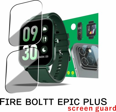 Dasiana Impossible Screen Guard for FIRE BOLTT EPIC PLUS SMART WATCH CALLING(Pack of 2)