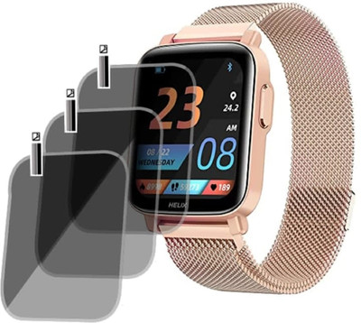 DB Impossible Screen Guard for HELIX TIMEX METALFIT 2.0 SMART WATCH ( PACK OF 3)(Pack of 3)