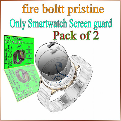 daffin Impossible Screen Guard for Fire-Boltt Pristine(Pack of 2)