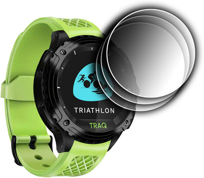 hirdesh Impossible Screen Guard for Titan TRAQ Triathlon 1.34(Pack of 3)