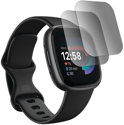 hirdesh Impossible Screen Guard for Fitbit Versa 4(Pack of 2)