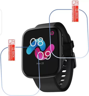 DOWRVIN Impossible Screen Guard for BOAT WAVE PLAY VIVID 1.69 SMART WATCH SCREEN GUARD(Pack of 2)