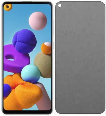 NAVYA Tempered Glass Guard for Samsung Galaxy A21S(Pack of 1)