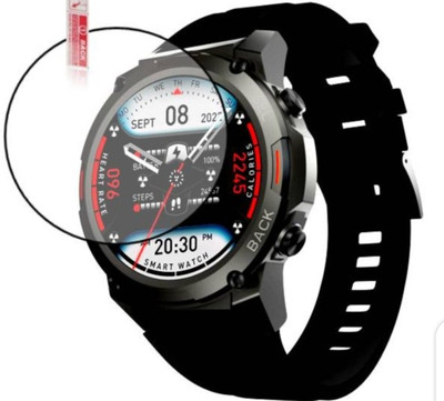 KHWABEEDA Impossible Screen Guard for CROSSBEATS ARMOUR 1.43 SMART WATCH SCREEN GUARD(Pack of 1)