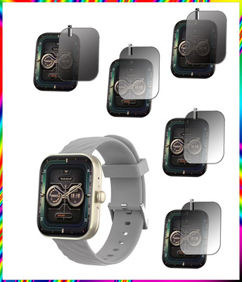 daffin Impossible Screen Guard for Noise ColorFit Spark(Pack of 5)