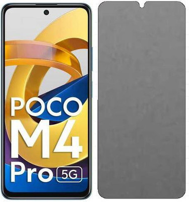 Kiksell Edge To Edge Tempered Glass for KS-Matte-NOV23-Poco M4 KSo 5G(Pack of 1)