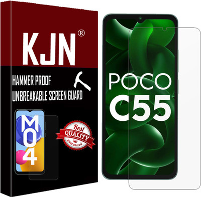 KJN Impossible Screen Guard for POCO C55(Pack of 1)