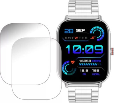 KHWABEEDA Impossible Screen Guard for FIRE -BOLTT STARLIGHT SMART WATCH SCREEN GUARD (PACK OF 2)(Pack of 2)