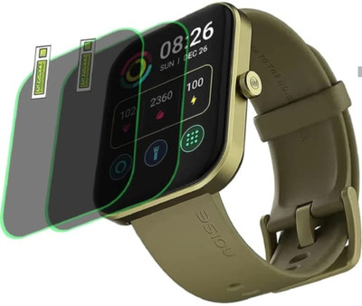 ZIDZEE Impossible Screen Guard for Noise colorfit pulse 2 smartwatch screen guard ( pack of 2)(Pack of 2)