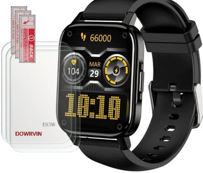 DOWRVIN Impossible Screen Guard for AQFIT W6 SMART WATCH (PACK OF 2)(Pack of 2)