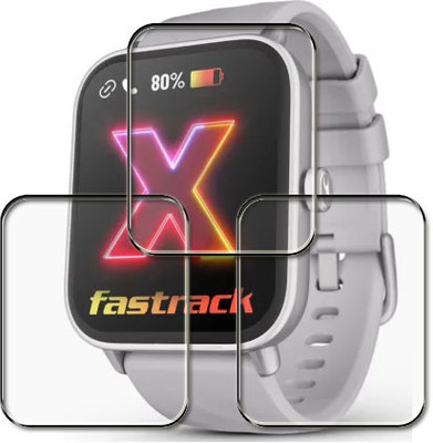 tombik Impossible Screen Guard for XCW249-Fastrack Revoltt X Smartwatch(Pack of 3)
