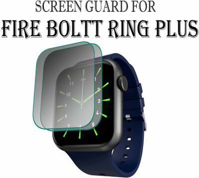 YCHROZE Impossible Screen Guard for Fire-Boltt Ring Plus 1.91(Pack of 2)