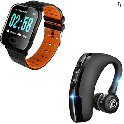 Pushpa Nano Glass for 2 In 1 Smart Watch With TWS Earbuds Smartwatch(Pack of 2)
