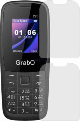 TELTREK Impossible Screen Guard for GRABO 220(Pack of 1)