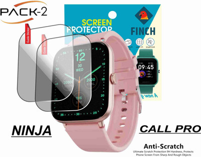 FINCH Impossible Screen Guard for FIRE BOLTT NINJA CALL PRO(Pack of 2)